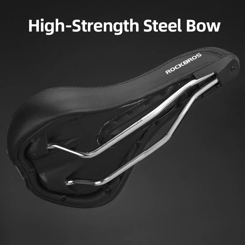 Selle de vélo ROCKBROS, épaissie, élargie, antichoc, selle de vélo de montagne, selle de vélo confor