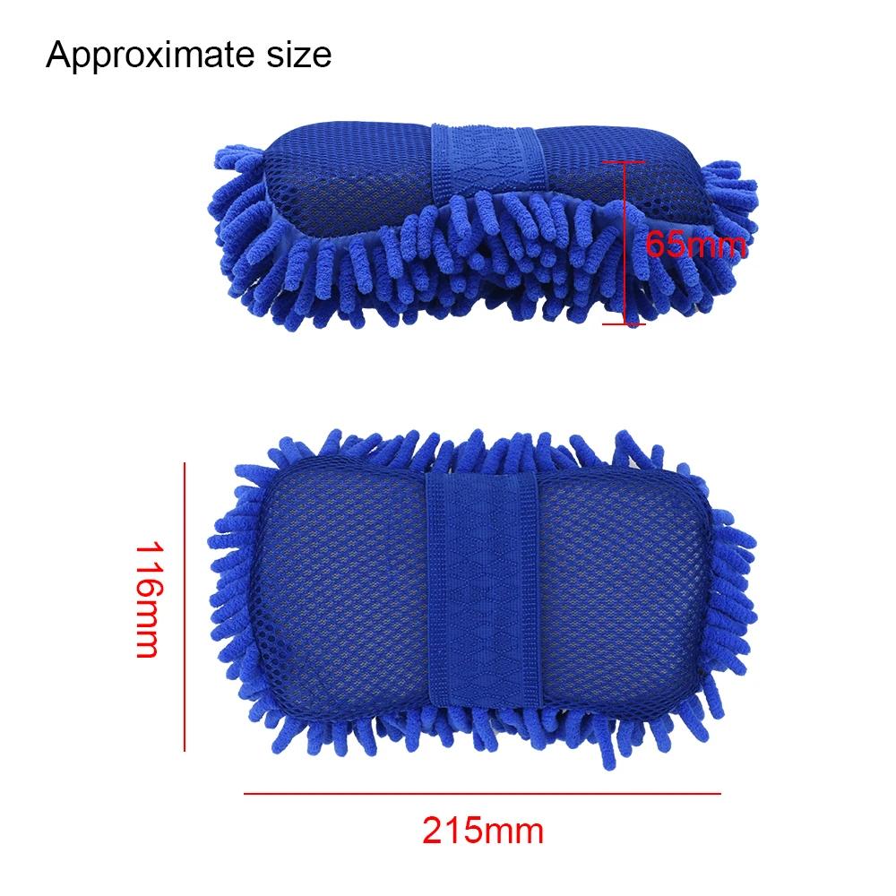 Gants de lavage pour moto, brosse de lavage en mousse, outils de nettoyage de roue de siège, soins a