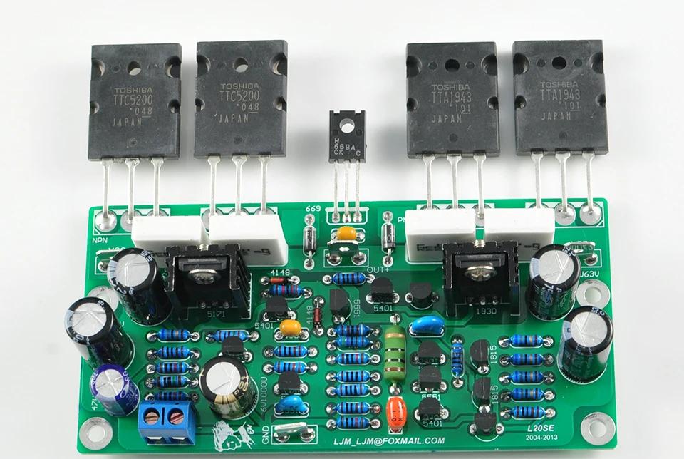 Carte amplificateur audio LJM L20 SE, A1943, C5200, canaux touristes stéréo, 350W, 4ohm, kits de bri