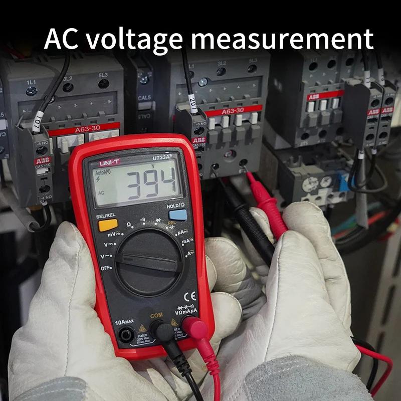 UNI-T UT33A UT33B UT33C UT33D Plus multimètre de poche ampèremètre numérique voltmètre mesure de rés