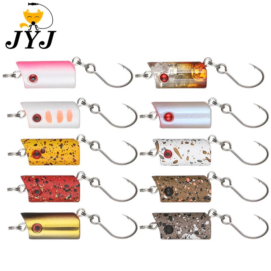 2 cm 3g petit VIB leurre de pêche artificiel Wobbler Mini dur popper appâts nageur truite bar faux a