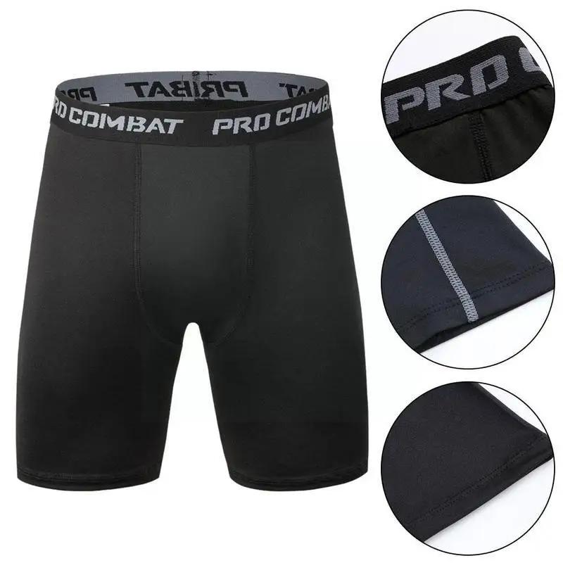 Leggings de sport élastiques pour hommes taille plus - Fitness et running séchage rapide