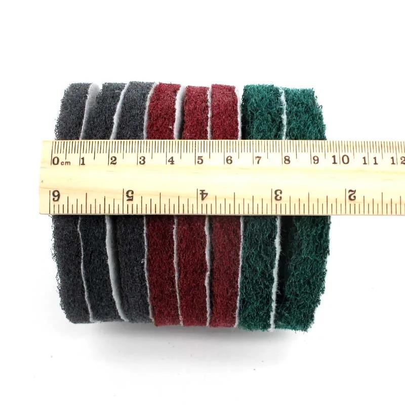 Tampon à Récurer en Nylon pour le Polissage des Métaux, 1, 2, 3, 4, 5, 6,7 Pouces, 5 Pièces