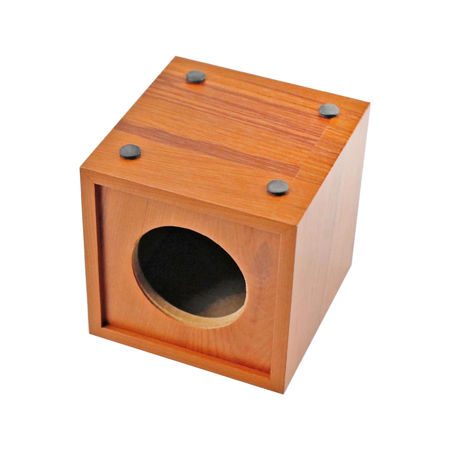 GHXAMP coque de boîte de haut-parleur en bois 3 pouces haut-parleur Tweeter corps vide boîtier Satel