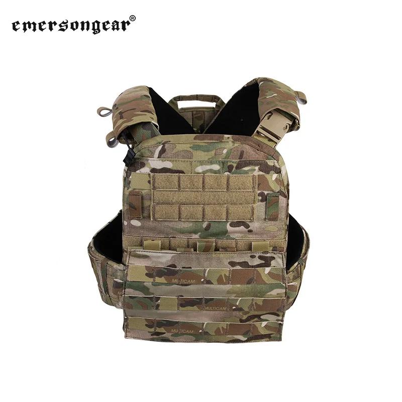Emersongear porte-plaque adaptatif pour gilet tactique AVS Version lourde système Molle Airsoft chas