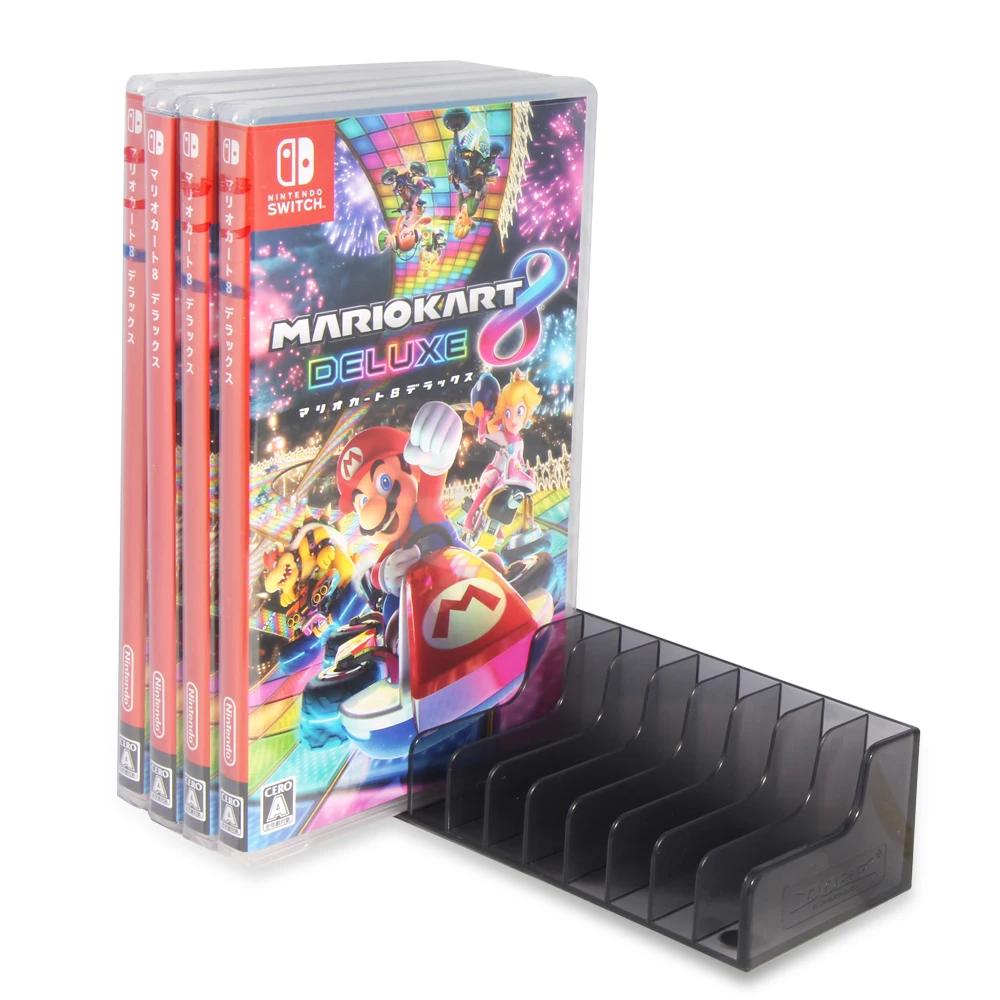Boîte de rangement pour cartes de jeu, 2 pièces/lot, Support de disque CD pour Nintendo Switch OLED