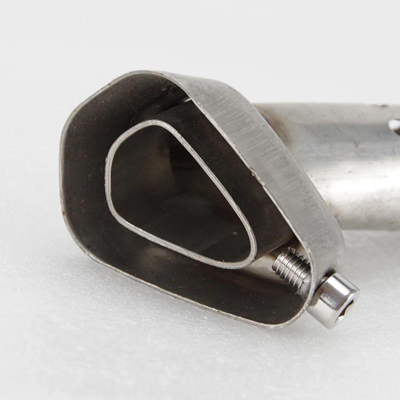 Silencieux d'échappement réglable pour moto, 57mm x 40mm, DB Killer, réduit le bruit, éliminateur de