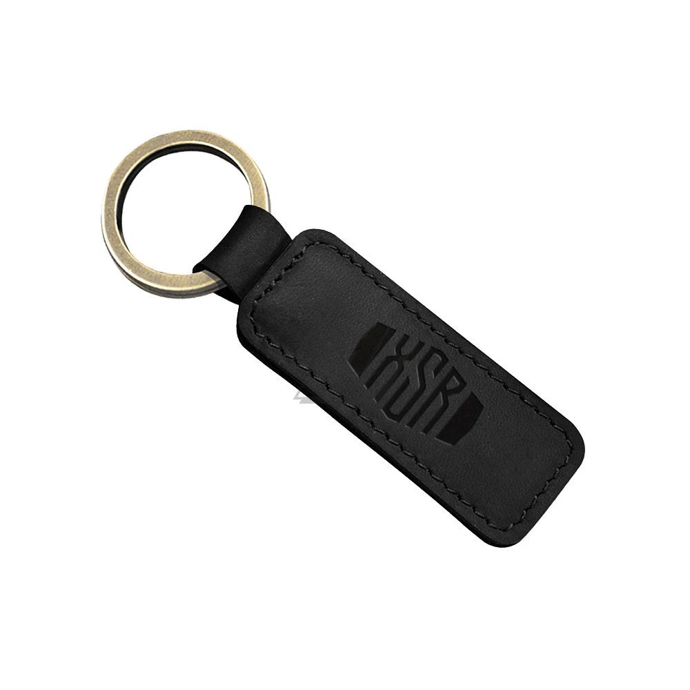 Porte-clés de moto en peau de vache, pour Yamaha XSR 155 300 700 900