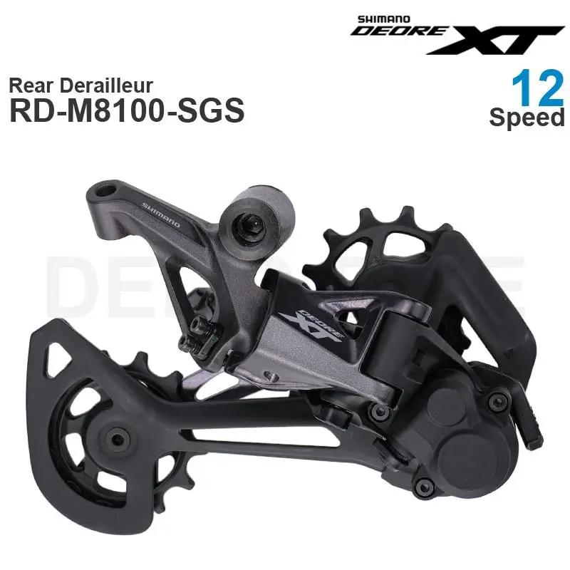 Dérailleur arrière SHIMANO XT RD-M8100 SGS 12 vitesses 1x12 VTT transmission précise