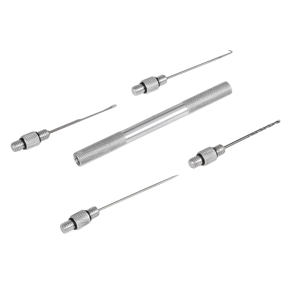 5 en 1 carpe forte gréement de pêche appât aiguille Kit ensemble d'outils appât perceuse Stringer ai