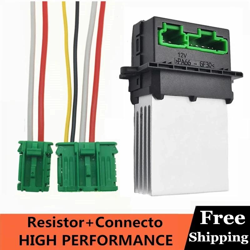 Résistance de ventilateur de chauffage de moteur de ventilateur + connecteur/fil pour Nissan Tiida L