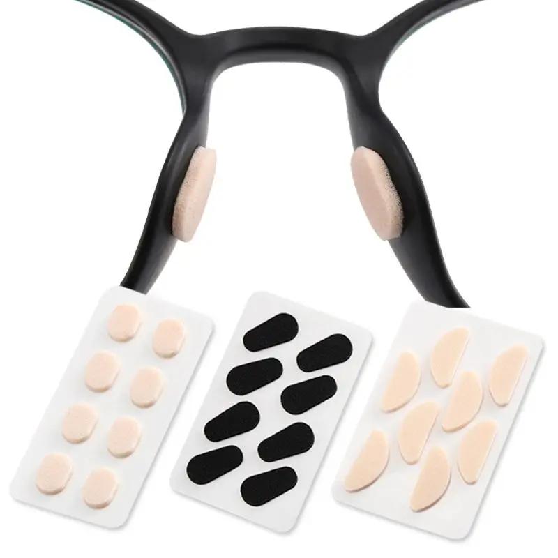 Plaquettes nasales en mousse souple autocollante EVA, pour lunettes, antidérapantes, sans maquillage