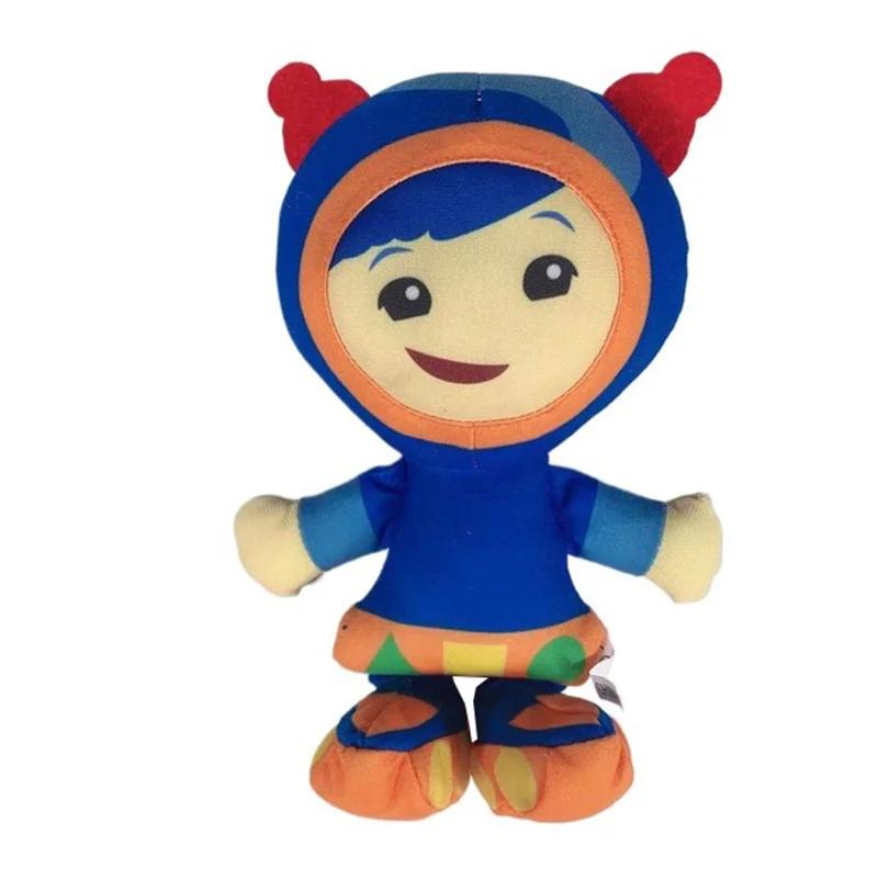 Umizoomi Team Soft Plush Figure Toy, Bot MILLI Geo Stuffed Butter Dos, Cadeau pour les fans, Anniver