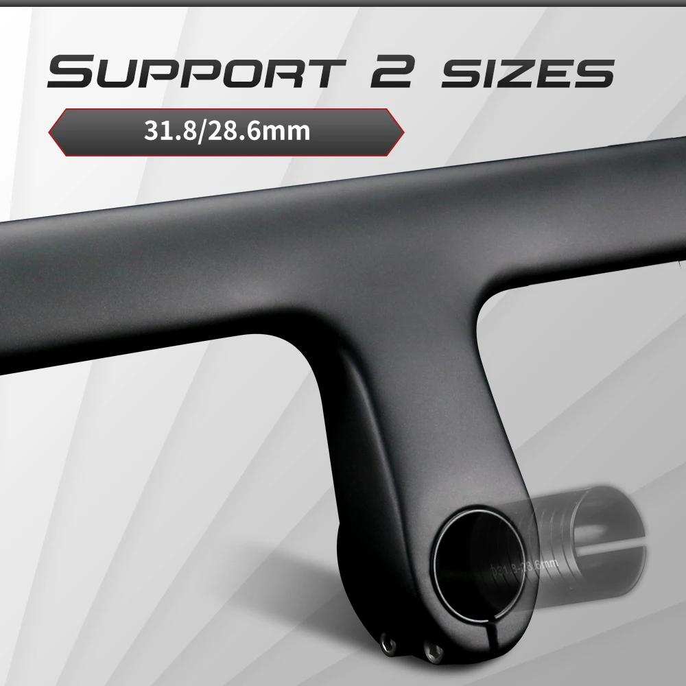 RXL SL guidon en carbone intégré OD2 28.6/31.8mm barre de poignée de vélo de route routage interne g