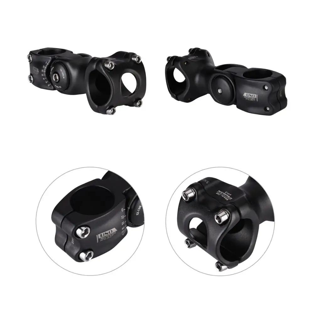UNO – élévation de guidon de vélo réglable de 0 à 60 degrés, 25.4mm, 31.8mm
