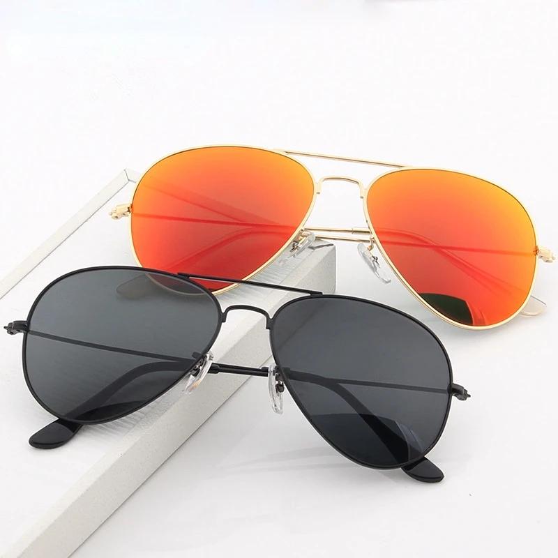 Nouvelles Lunettes de Soleil Aviateur Double Pont 2026 pour Femme, Monture en Alliage, Verres Polari