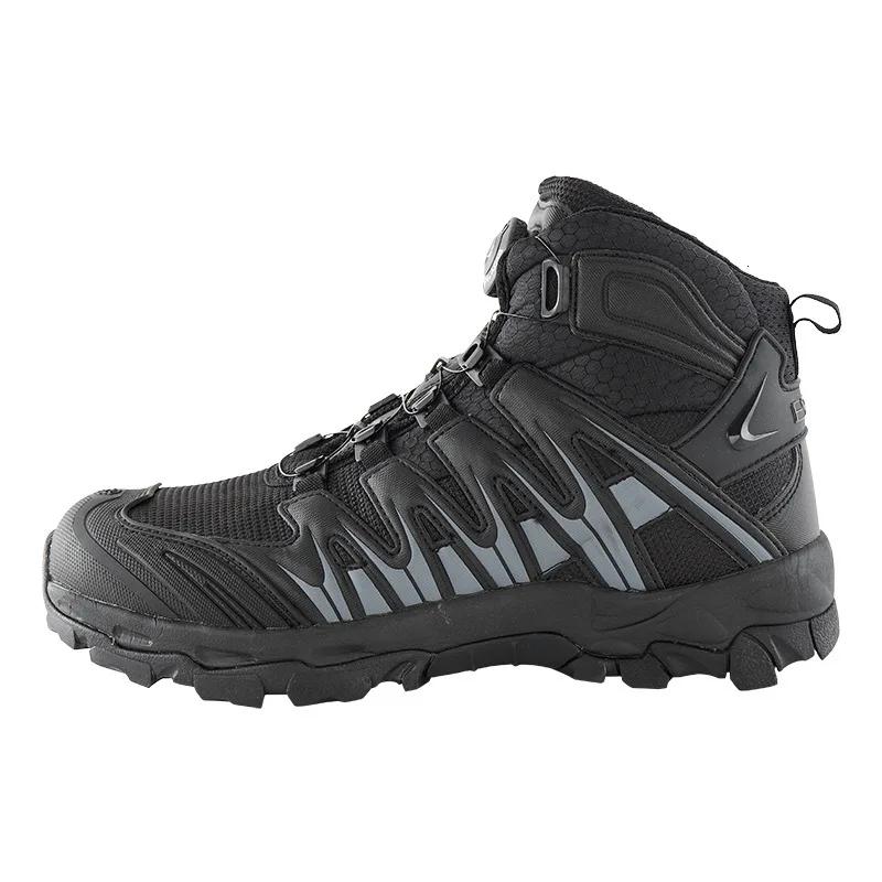 Tactiques bottes d'entraînement de Combat mâle en plein air militaire bataille Camping Anti-usure ré