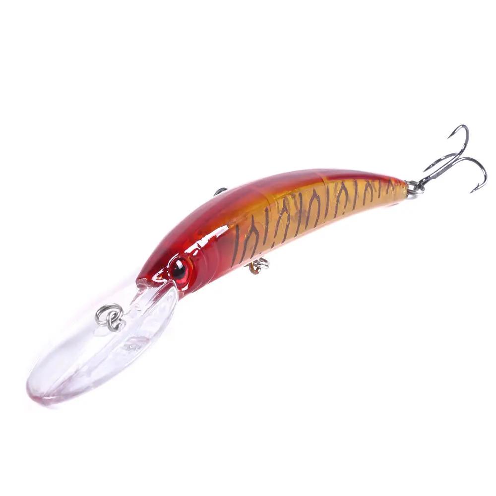 1 pièces 15 cm 15g plongée profonde Jerkbait artificiel dur appât pêche Wobblers méné leurre pour ba