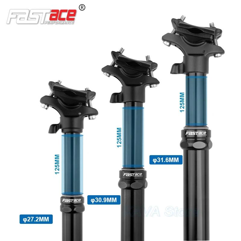 FASTACE-Tige de dégager de vélo VTT avec câble externe, tige de dégager VTT, compte-gouttes à distan