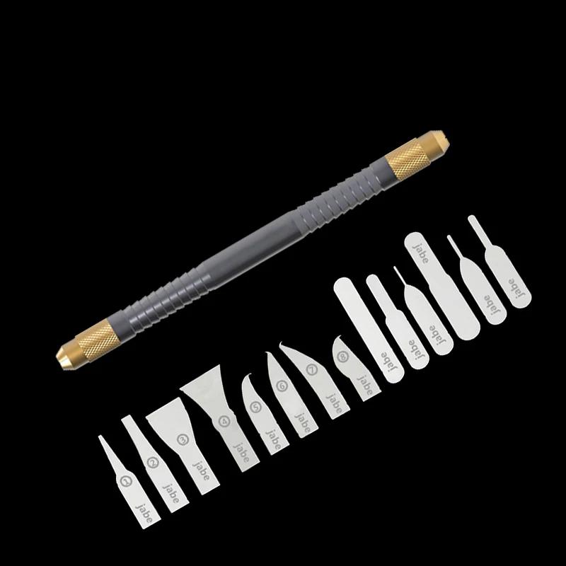 Ensemble d'outils de suppression de bord de CPU pour téléphone portable, réparation de puce IC, lame