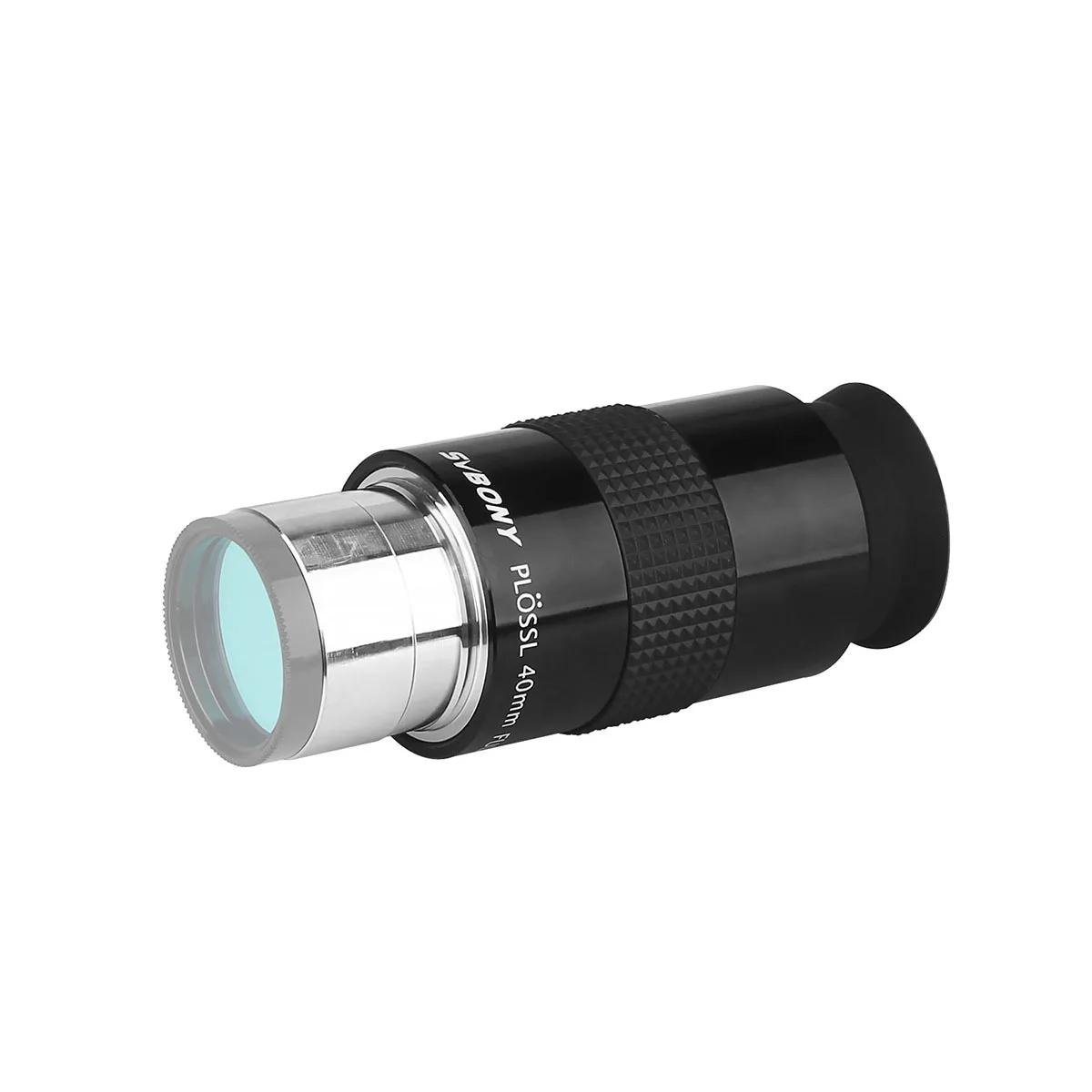 Oculaire SVBONY SV131 1.25 "(PLOSSL) oculaire de télescope PL 6/12/17/25/32/40mm conception à 4 élém