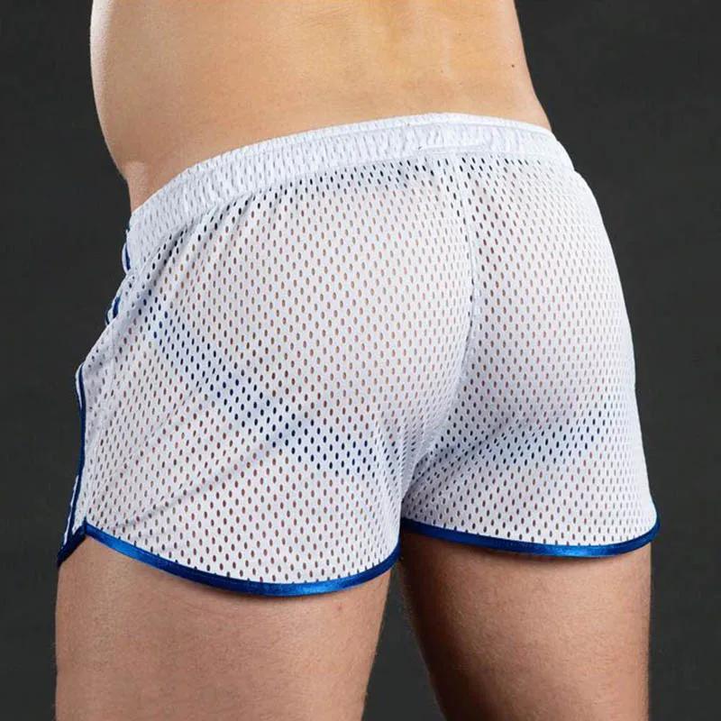 GITF nouveau Gym hommes Sport Shorts de course à séchage rapide grille entraînement pantalons courts