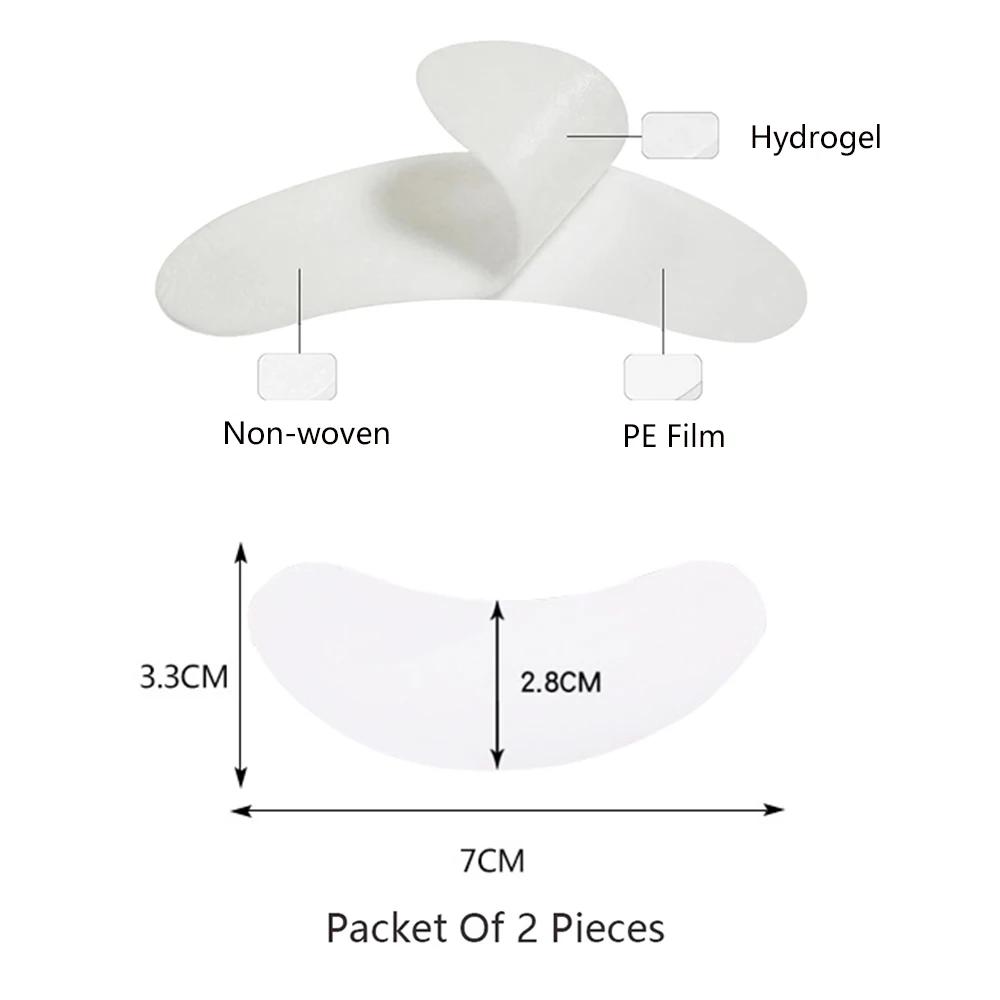 200/400 paires patchs Hydrogel Patch d'extension de cils Patch de cils fournitures d'extension de ci