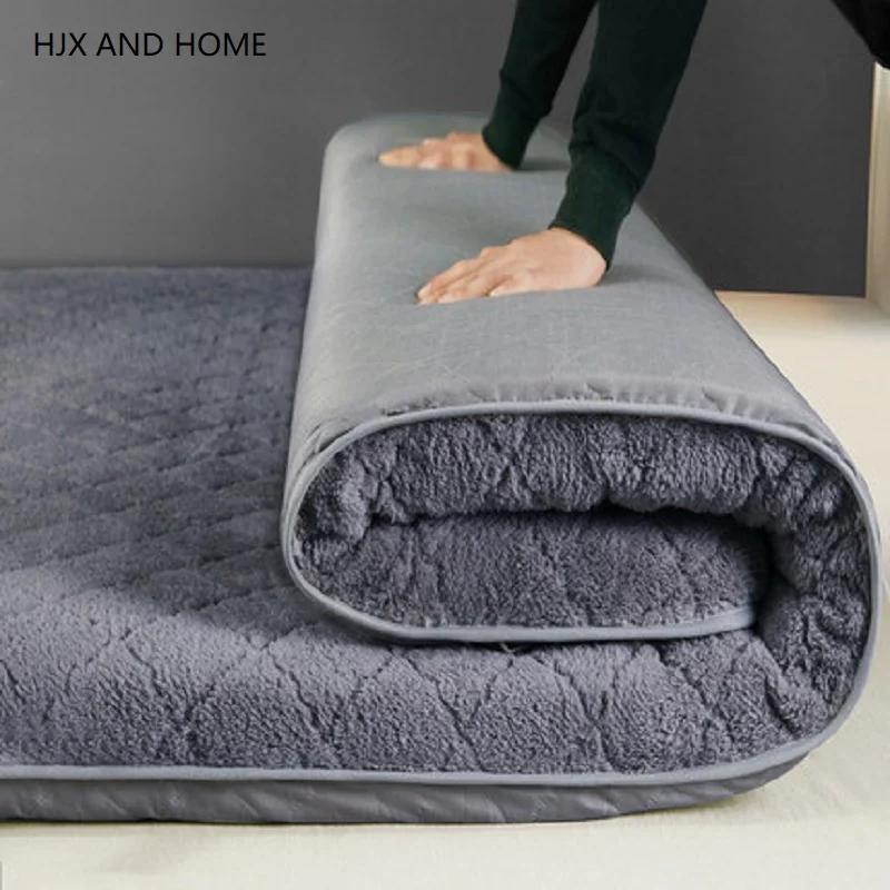 Hypothécaire ami pliable au sol pour lit king/queen/jumeau, matelas pour rester au chaud en hiver, p