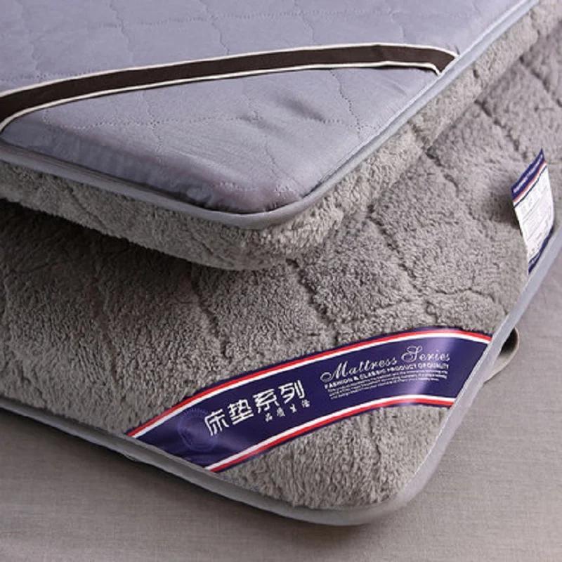 Hypothécaire ami pliable au sol pour lit king/queen/jumeau, matelas pour rester au chaud en hiver, p
