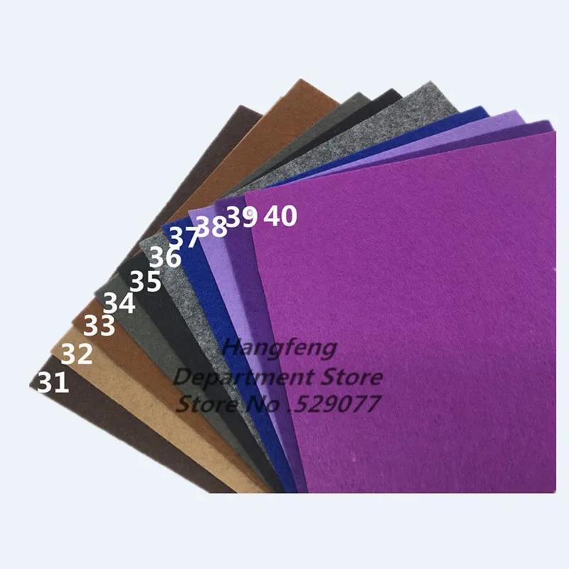 10*10/20*20/15*15*/20*30 40 feuilles nouveau tissu feutré Non-tissé tissu couture Patchwork matériel