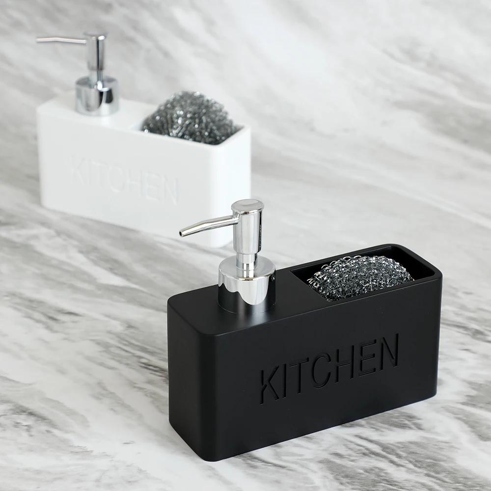 Accessoires de cuisine modernes ensemble distributeur de savon liquide distributeur de savon pour le