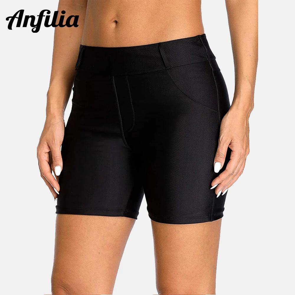 Anfilia-Short de bain pour femme, maillot de bain de plage astronomique, Tankini BoardGoals
