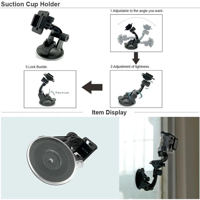 KFFTWWX-Kit d'accessoires pour GoPro Fore13, 12, 11, 10, 9, Noir, 8, 7, 6, Support de trépied pour S