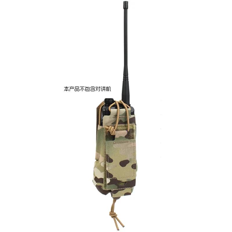 Pochette radio tactique Gridlok Outdoor CS - Compatible BAOFENG POFUNG UV5R UV82 - Molle talkie-walkie