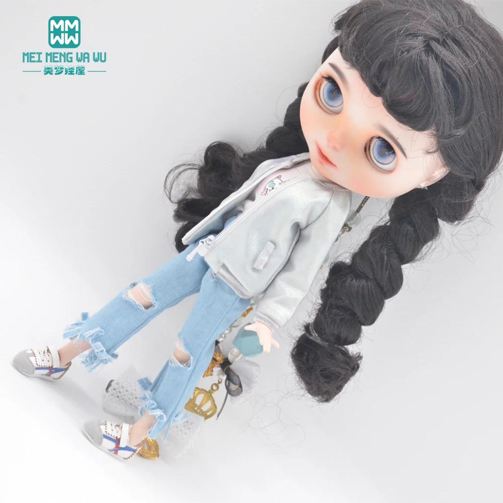 Vêtements de poupée Blyth 28-30cm, jouets, accessoires de poupée Azone, vestes, jeans, chaussures à