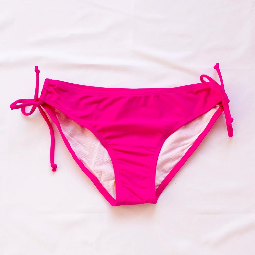 Bas de maillot de bain femme bandage floral 2026 - Tanga brésilien sexy pour plage et piscine
