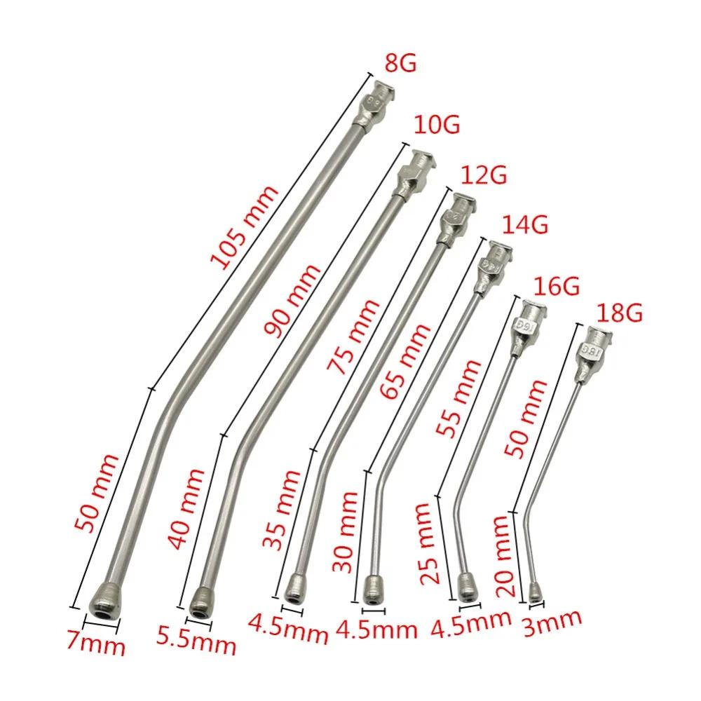 Ensemble de seringues 10ml/20/50ml, alimentation manuelle pour bébé oiseau, avec 6 Tubes de gavage i
