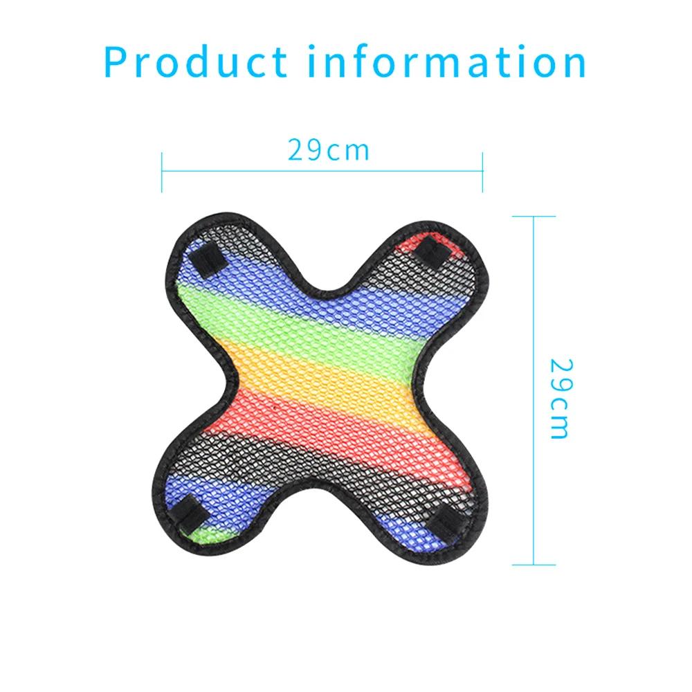 DSYCAR 1 pièces casque de moto coussin en maille nid d'abeille doublure isolante coussin de sécurité