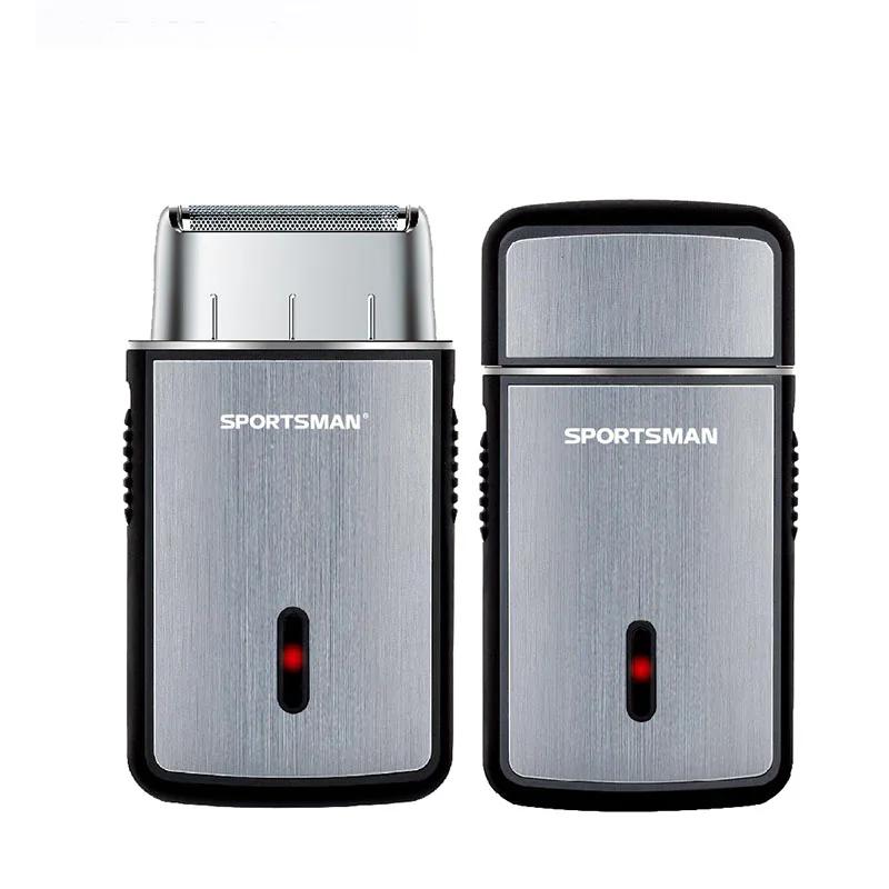 Mini rasoir électrique pour hommes, rasoir Portable multifonctionnel, couteau à barbe, chargeur USB,