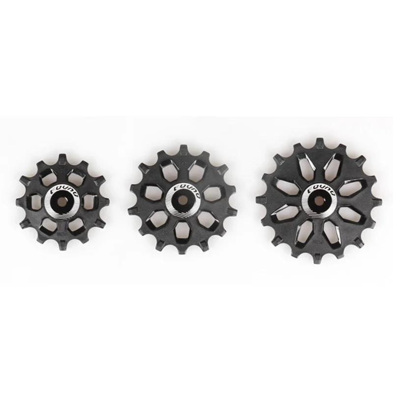 FOVNO – jeu de poulies de dérailleur arrière 12T 14T 16T, Support de roue à dents larges et étroites