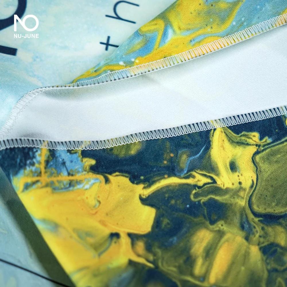Aux- june-Serviette en Microcarence à vaccage Rapide, Serviette de Plage, Surf, Camping, Voyage, Ran