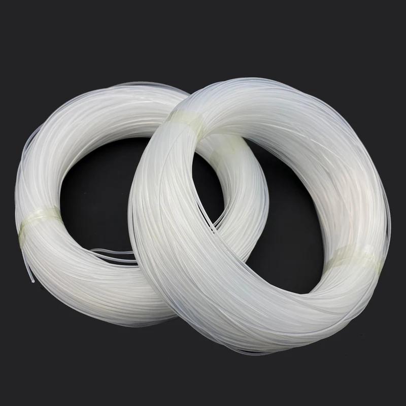 Ligne de pêche en Nylon Extra épaisse, grande taille, transparente, en vrac, diamètre 1.0/1.2/1.4/1.