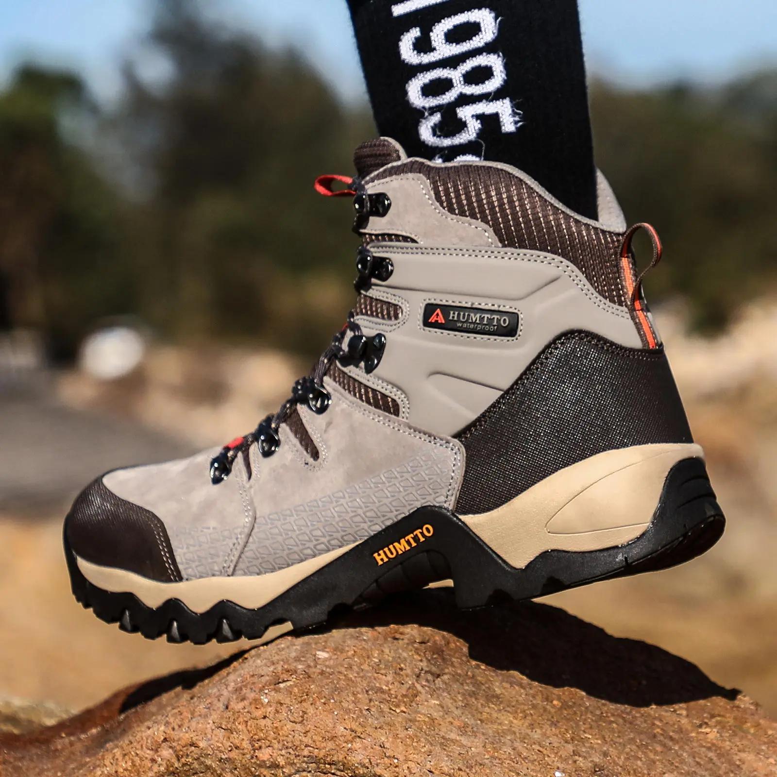 HUMTTO – chaussures de randonnée et de Sport en plein air pour hommes, baskets imperméables, antidér