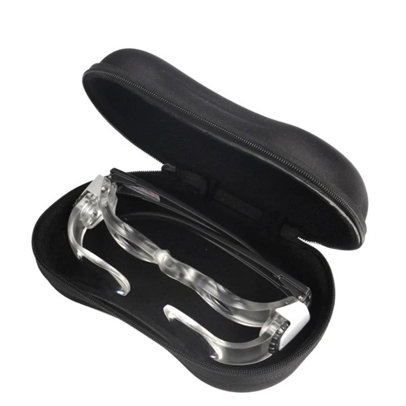 2.1X Max TV lunettes loupe lentille avec dioptrie + 3 binoculaires téléphone portable loupe avec sup