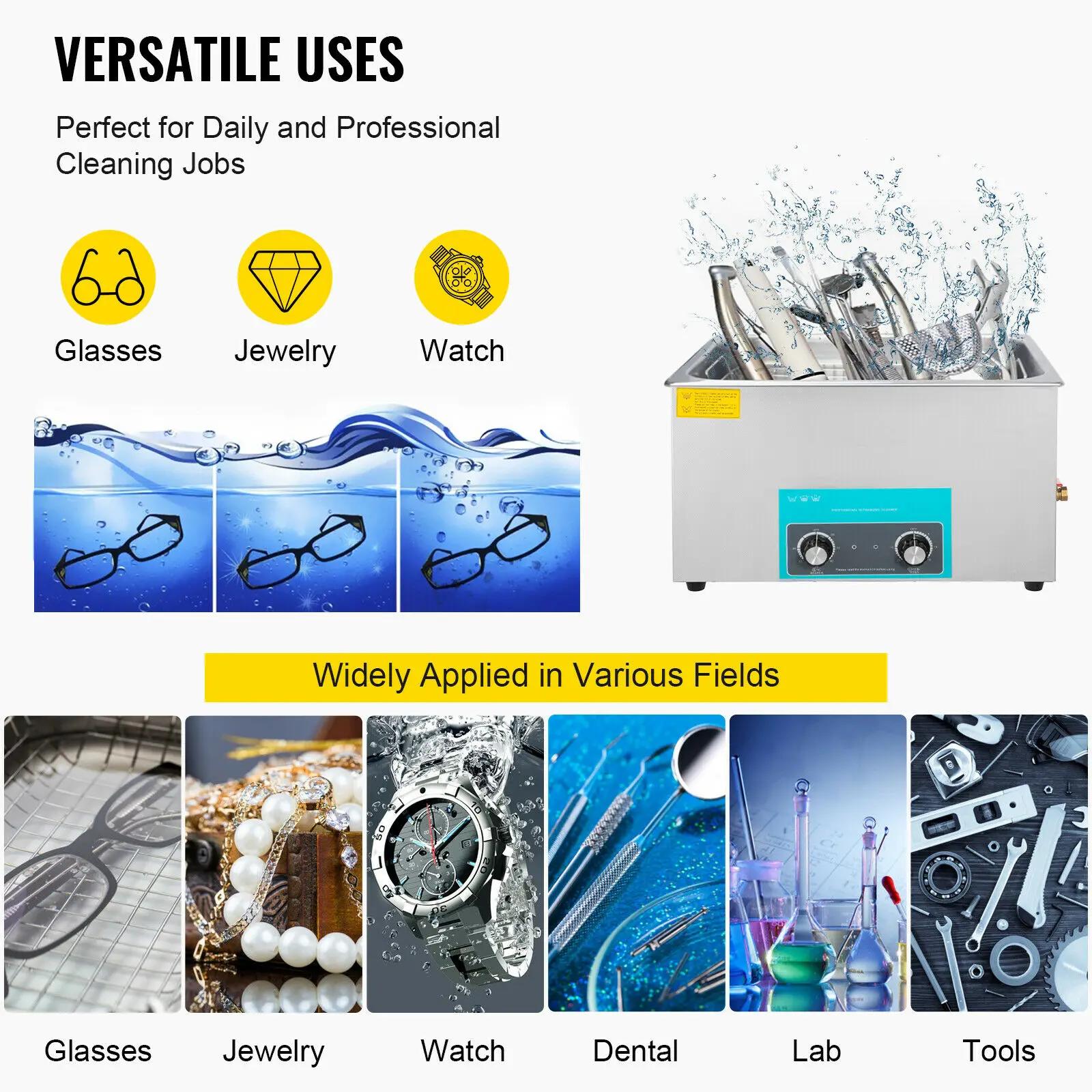 SucceBuy 3L 6L 10L 15L 22L 30L nettoyeur à ultrasons électrique Machine à laver Portable lave-vaisse