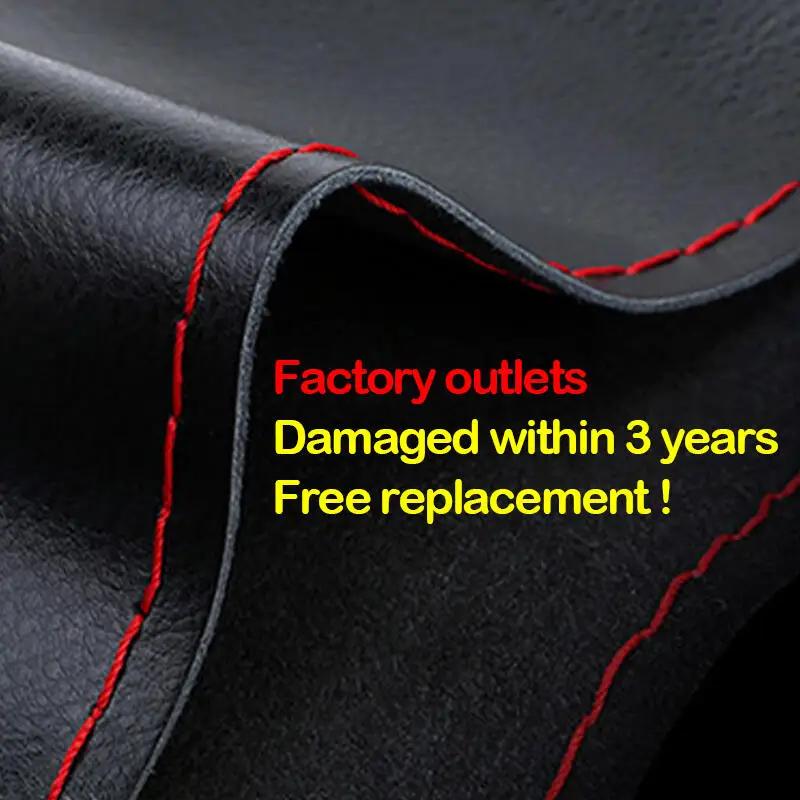 Housse tressée universelle pour volant de voiture, Extra Large, 40 42 45 47 50CM, cuir artificiel, s