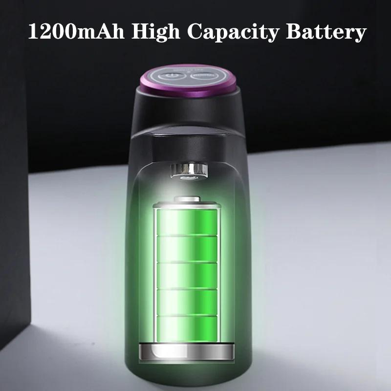 HiPiCok pompe à eau 19 litres distributeur d'eau pour bouteille Mini USB automatique électrique Gall