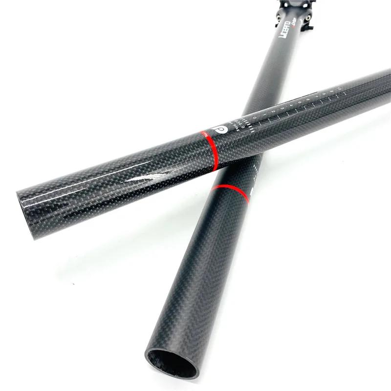 Litepro pour vélo Birdy tige de selle en Fiber de carbone 34.9mm 580mm pour vélo pliant Birdy tige d