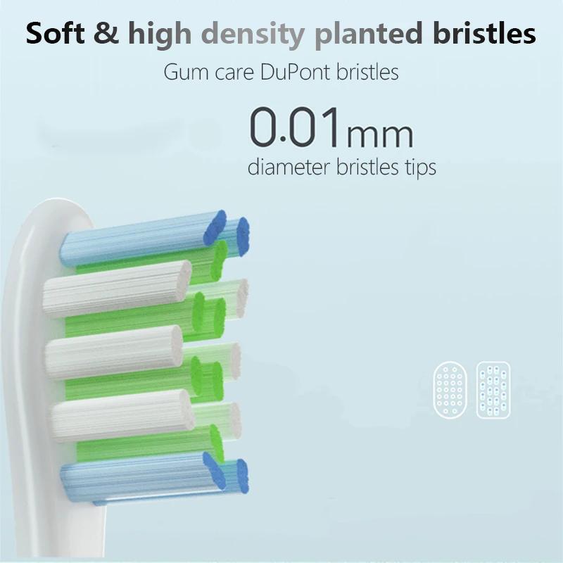 Tête de brosse de remplacement pour brosse à dents électrique Oclean, poils souples X/ X PRO/ Z1, tê