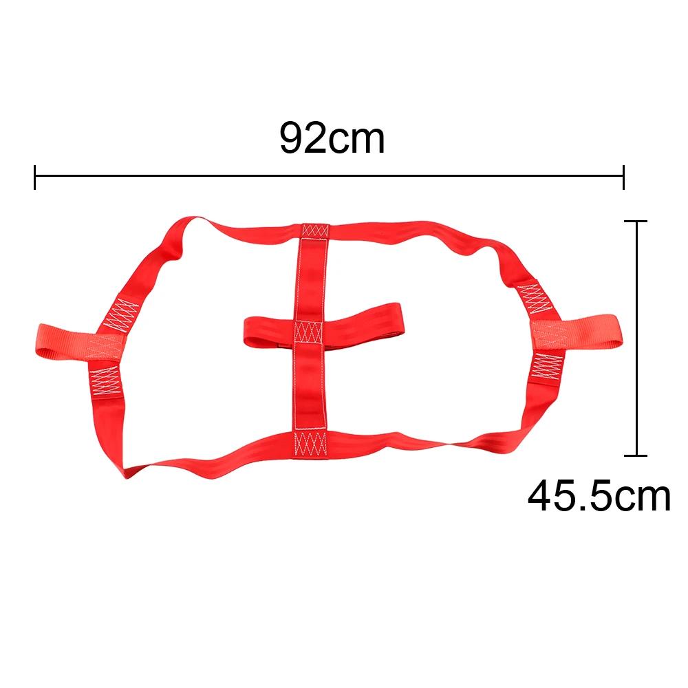 Support de roue arrière de moto, 1000KG, chaînes de pneus, ceinture de harnais, sangle de remorquage